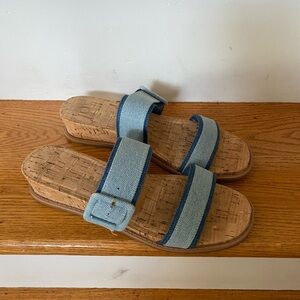ANNE KLEIN Women’s Flex Sandals Size 7.5 Medium Width